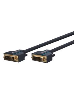 Clicktronic Casual Tilslutningskabel DVI-D-HD signals up to WQXGA/Full HD - 10m