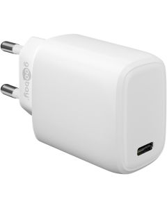 Goobay USB-C Hurtiglader Power Delivery (3A) hvid
