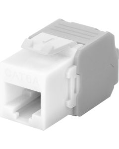Goobay Keystone-modul RJ45 CAT 6 UTP - Hvid
