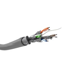 Goobay CAT 6a Patchkabel S/FTP – Grå – 50m
