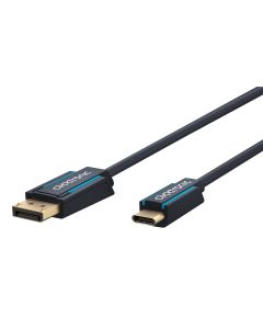 ClickTronic USB -C ™ til DisplayPort Adapter -kabel - 4K @ 60 Hz - 1M