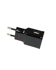 Japcell USB lader 1xUSB (1A) Sort