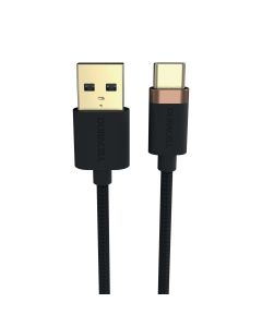 Duracell Kabel USB til USB-C 1m Sort