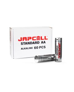 Japcell AA / LR06 Standard alkaline batterier - 60 stk. pakning
