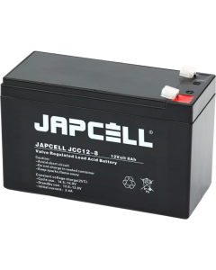 Japcell JCC12-8 12V 8Ah AGM blybatteri - Forbrugsbatteri