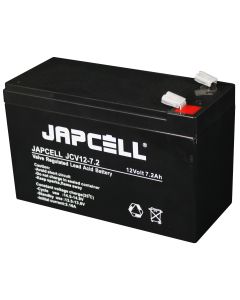 Japcell JCV12-7.2 F2 12V 7,2Ah AGM (6,3mm) - Premium
