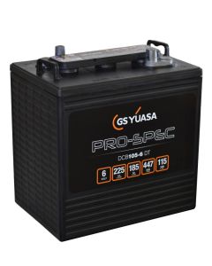 Yuasa Pro-Spec DCB105-6(ET/ELPT) 6V 225Ah Pro-Spec Deep Cycle Batteri