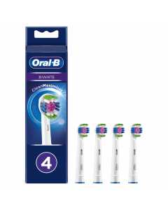 Oral-B 3D White Tandbørstehoveder 4 stk.             