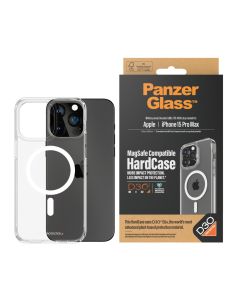 PanzerGlass™ HardCase MagSafe Compatible with D3O iPhone 15 Pro Max