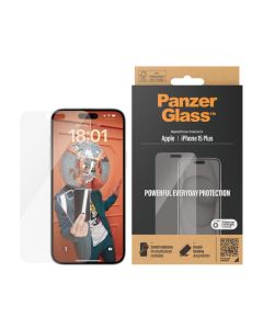 PanzerGlass™ Screen Protector iPhone 15 Plus |Classic Fit