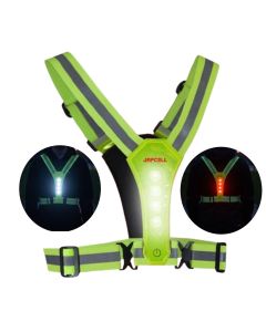 Refleksvest med LED lys