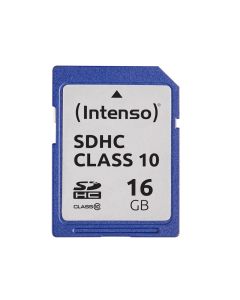 Intenso® 16GB SD Hukommelseskort Class 10