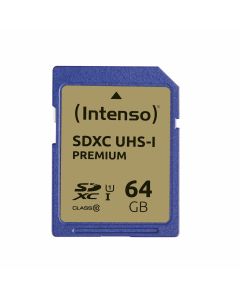 Intenso® 64GB SDHC Hukommelseskort Class 10, UHS-I
