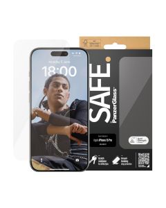 SAFE skærmbeskyttelse til iPhone 15 Pro | Ultra-Wide Fit