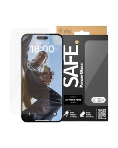 SAFE skærmbeskyttelse til iPhone 15 Pro Max | Ultra-Wide Fit