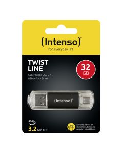 Intenso® 32GB Combi USB Stick (USB-A/C)