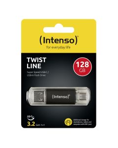Intenso® 128GB Combi USB Stick (USB-A/C)
