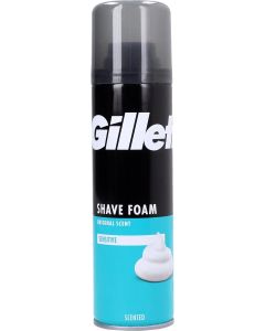 Gillette sensitive original barberskum - 200 ml