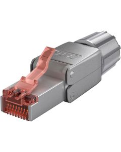 Goobay CAT 6 afskærmet RJ45-stik STP med skruesamling