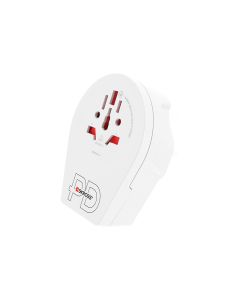Skross rejsestik verden til UK + PD USB-C