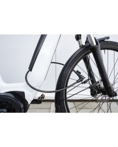 Cykellås med nøgle og holder - Ø10x900
