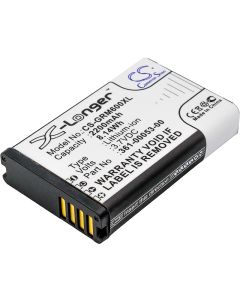 Batteri til bl.a. Garmin navigation Montana 600, Alpha 300i