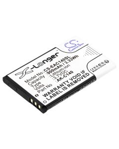 Batteri til bl.a. Bea-fon/ Brondi mobiltelefon C140, Amico Flip +