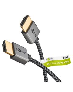 Goobay  HDMI 2.0 kabel m/Ethernet - 1m