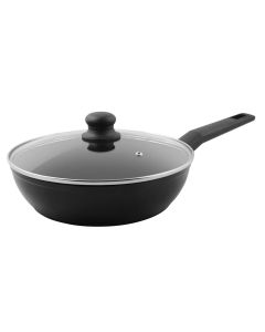 Sauterpande m/ glaslåg - Ø26cm