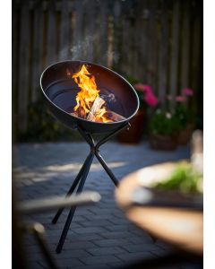 Bålsted m/ drejbar skål - Ø57 cm