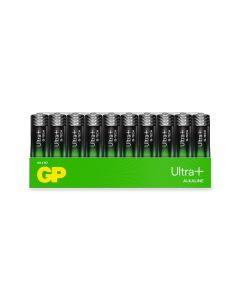GP Ultra Plus Alkaline AA / LR6 batterier - 40 stk.