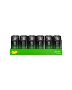 GP Ultra Plus Alkaline D / LR20 batterier - 24 stk.