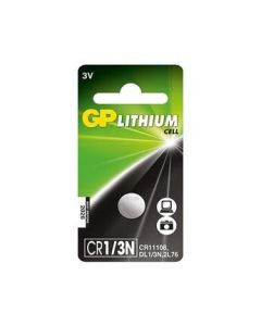GP 3V CR1/3N Lithium knapcellebatteri - 1 stk.