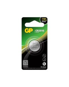 GP CR2016 Lithium knapcellebatteri - 1 stk.