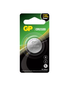 GP CR2320 Lithium knapcellebatteri - 1 stk.