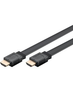 ​​HDMI 2.1 kabel 8k@60 Hz, fladt, 3m