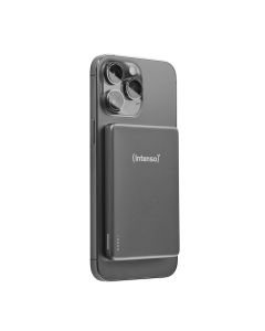 Intenso powerbank 5.000 mAh MagSafe (USB-C) - Grå