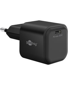 Goobay USB-C GaN Lader Nano 20W - Sort