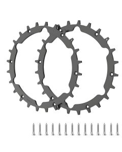 Plastik terrænhjul for Gardena robotplæneklipper - 2 stk.