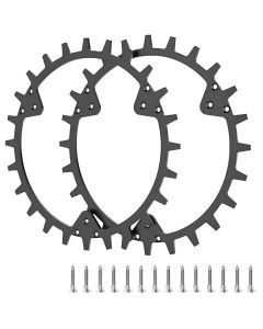 Plastik terrænhjul til Automower 330/440/420/435X robotplæneklipper - 2 stk.