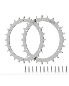 Metal terrænhjul til Bosch Indego robotplæneklipper - 2 stk.