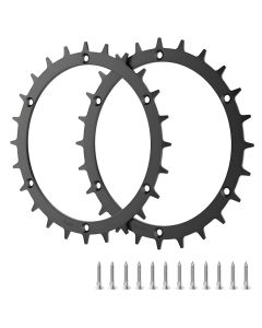 Plastik terrænhjul til Bosch Indego robotplæneklipper - 2 stk.