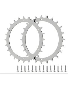 Metal terrænhjul til automower 305 /310/315 - 2 stk.