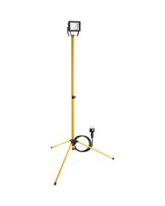 LED Abejdslys med teleskopisk Tre-fod (1x 30W)