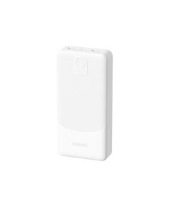 Dudao Powerbank K10, 10.000 mAh, 2x USB-A - Hvid
