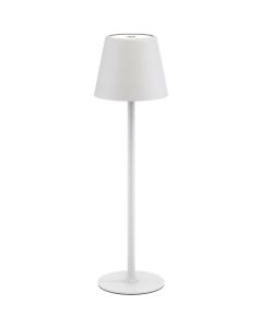 Opladelig LED bordlampe - Hvid