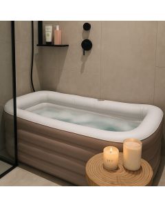 Oppusteligt badekar 135x75x45 cm