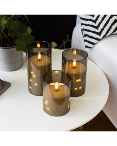 LED lys med fjernbetjening - 3 stk. 