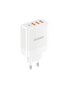 Dudao A5HEU USB Multiport lader 20W (3xUSB/1xUSB-C) - Hvid