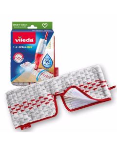 Vileda 1-2 Spray Max udskiftningsmoppe - 1 stk.
